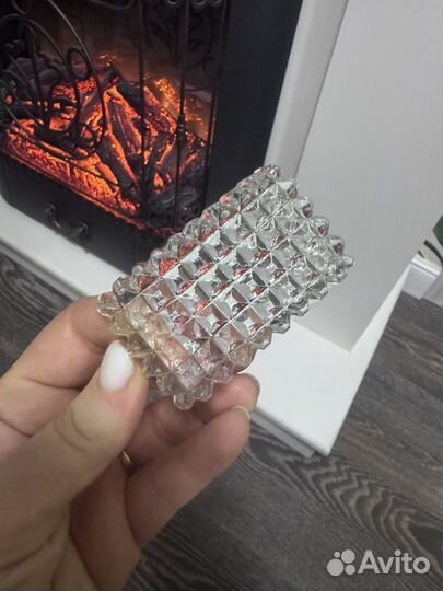 Солонка хрустальная СССР