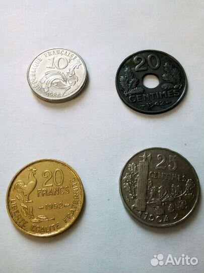 Продам монеты Франции