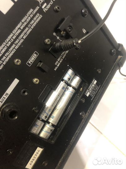 Комбоусилитель roland micro cube