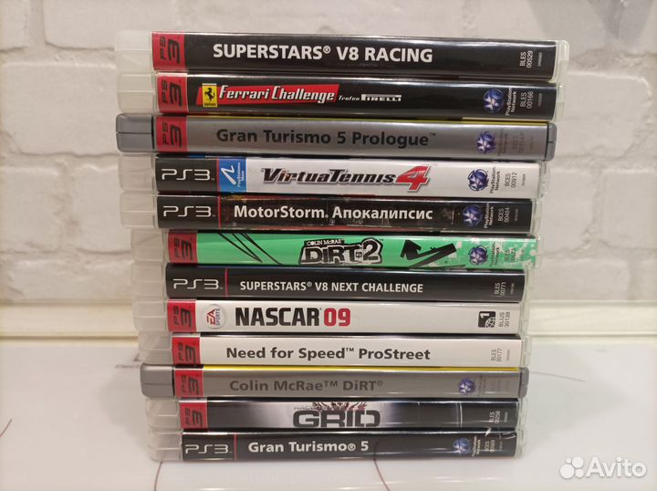 Диски с играми на ps3