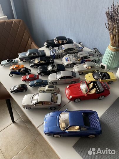 Коллекционные модели 1/18, 1/24 и 1/43