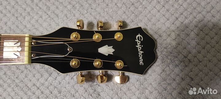Гитара Epiphone J-200 EC Studio Black