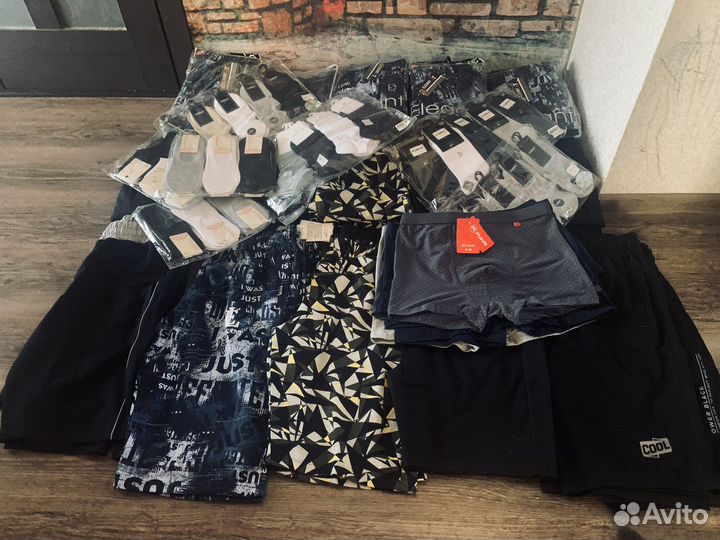 Шорты, футболки, трусы, носки мужские