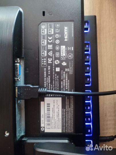 Монитор hp 22w