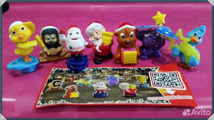 Новогодняя серия игрушек