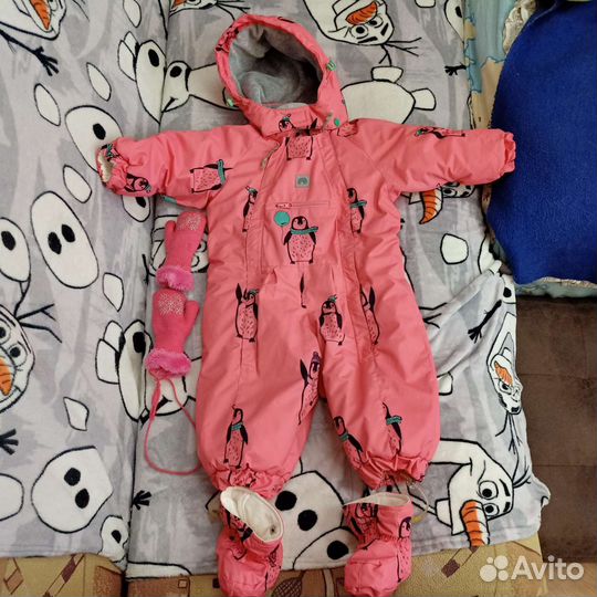 Зимний комбинезон для девочки