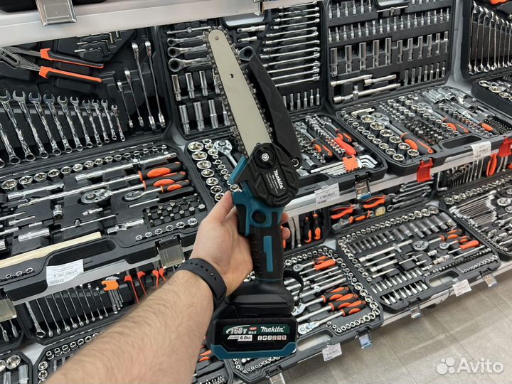 Набор Макита 2в1 секатор + цепная пила