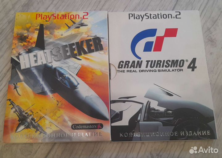Коллекционное издан. Gran turismo 4,Heatseeker PS2