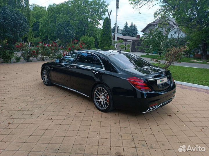 Mercedes-Benz S-класс AMG 4.0 AT, 2017, 28 000 км