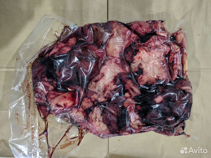 Обрезь мяса кабана для собак