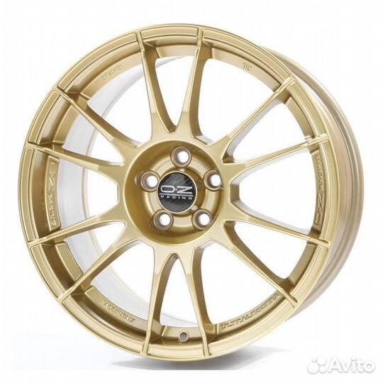 OZ Ultraleggera 18X8J 5X100 ET48 DIA68 Race Gold