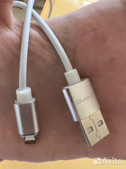 Магнитный кабель lightning