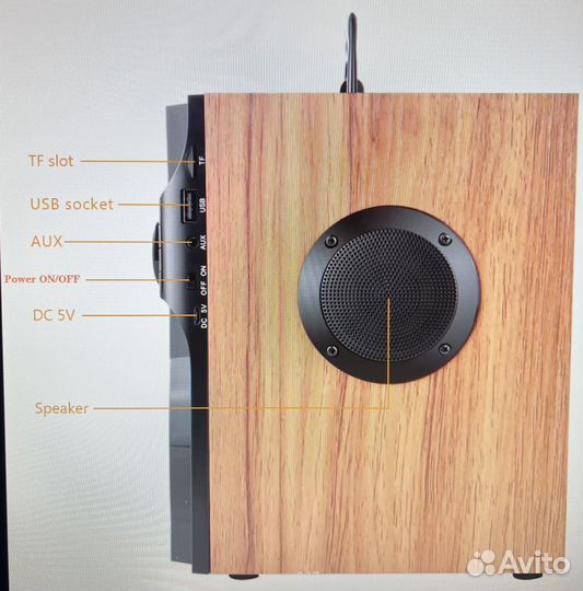 Блютуз колонка Toproad RS-A100