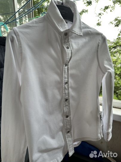 Рубашка штаны школьные гулливер 128