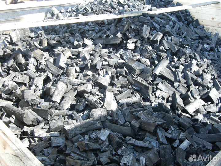 Уголь древесный (березовый) в бумажных и полиэтиле