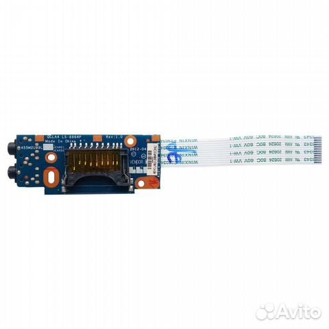 Плата audio + SD Samsung np350v5c
