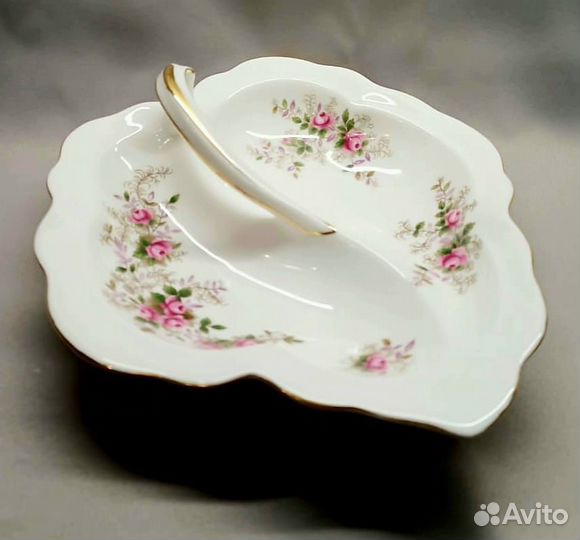 Менажница. Костяной фарфор. Royal Albert. 19см