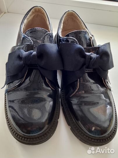 Лоферы для девочки 35 размер