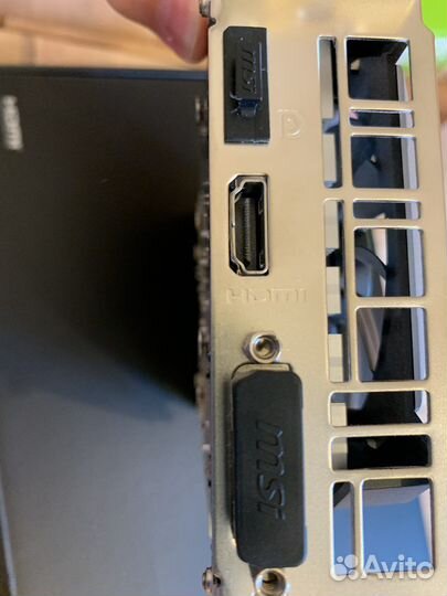 Продам видеокарту MSI GeForce GTX 1650 4gb