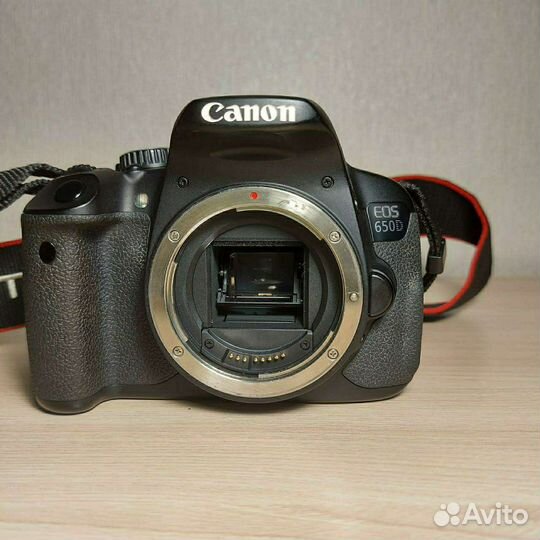 Зеркальный фотоаппарат canon 650d 2 объектива