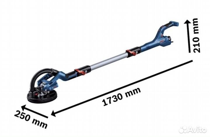 Шлифмашина жираф bosch GTR 550