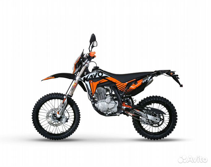 Мотоцикл кроссовый kayo T4 250 enduro PR 21/18