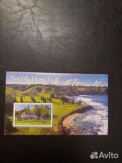 Почтовые марки, Австралия, Норфолк, пейзажи