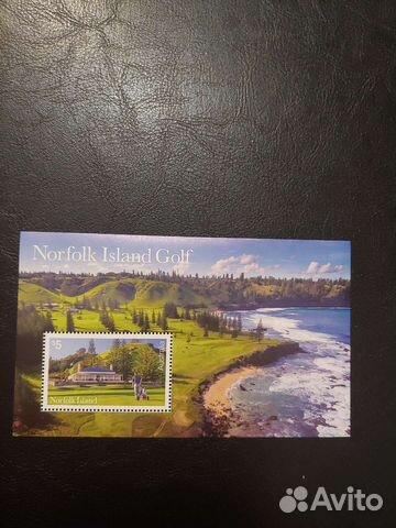 Почтовые марки, Австралия, Норфолк, пейзажи