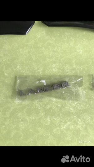 Обвес на бампера lancer10