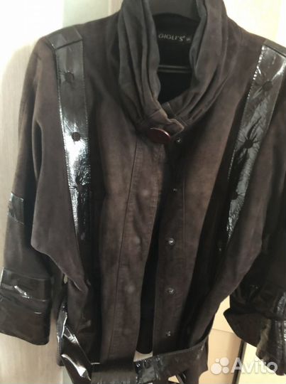 Куртка жнская натуральна замша