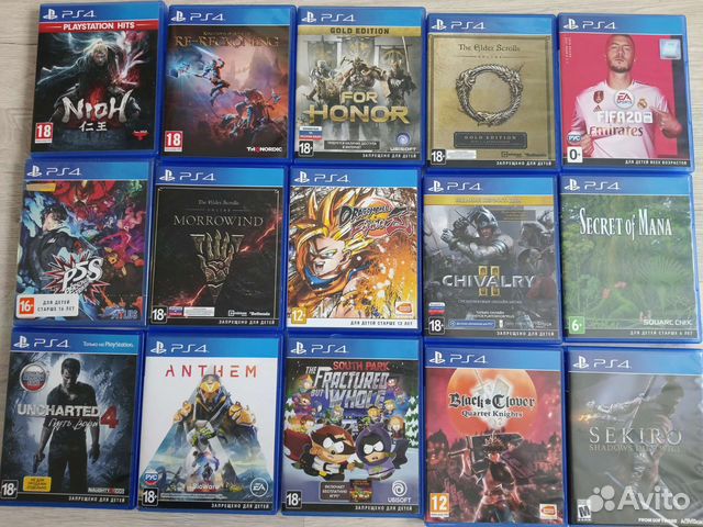 Игры Sony PS4 PS5 Обмен / Продаж