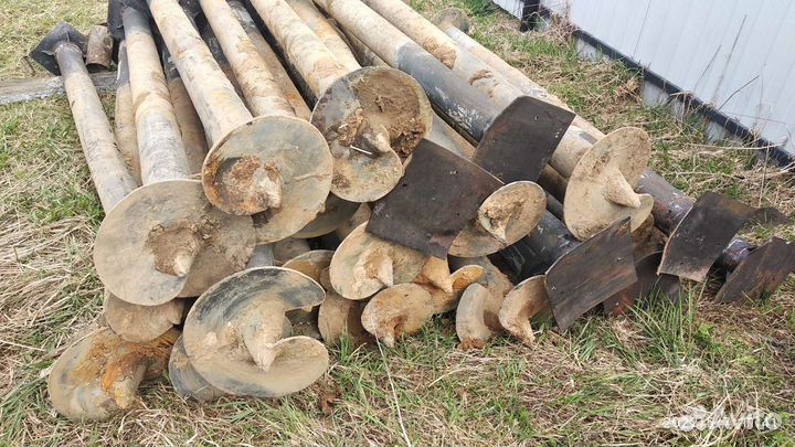 Винтовые сваи L- 2500mm D-108mm