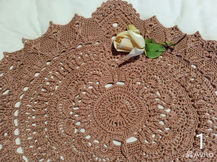 Салфетки вязаные крючком