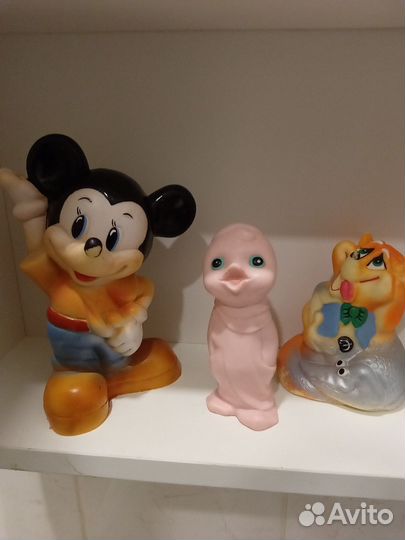 Резиновые игрушки СССР