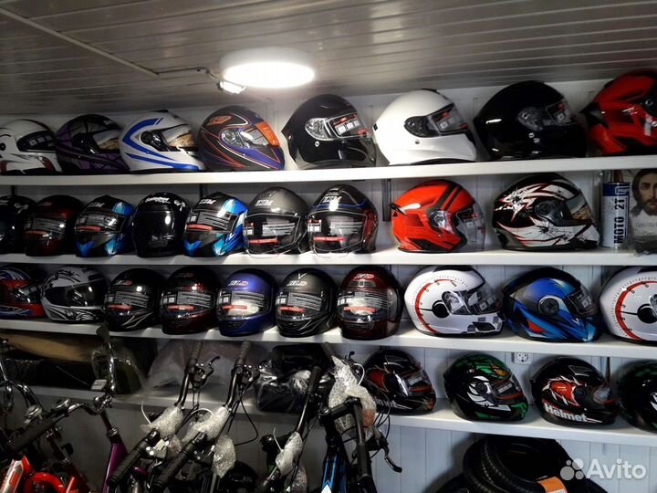 Мото шлем