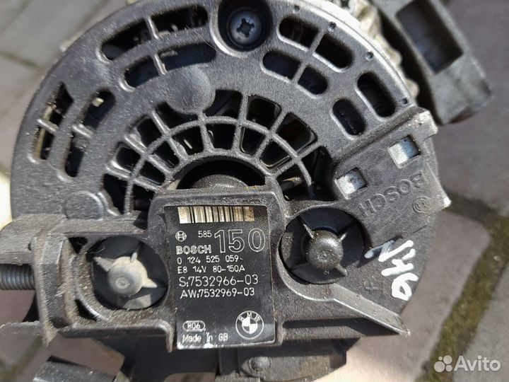 Генератор на bmw 5 e60/e61