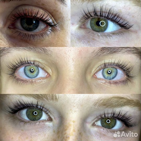 Наращивание и ламинирование ресниц, брови