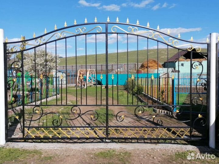 Кованые ворота