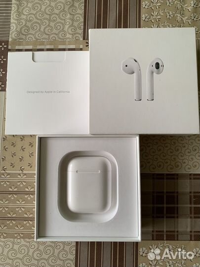 Apple airpods 1 оригинал 2019