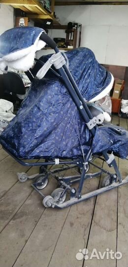 Санки коляска ника