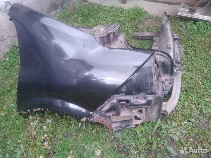 Renault megane 2 задняя панель с усилителем бамп