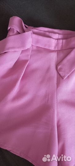 Шорты с высокой посадкой 40-42