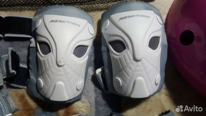 Шлем и защита для девочки