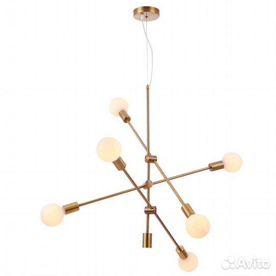 Люстра подвесная в спальню лофт