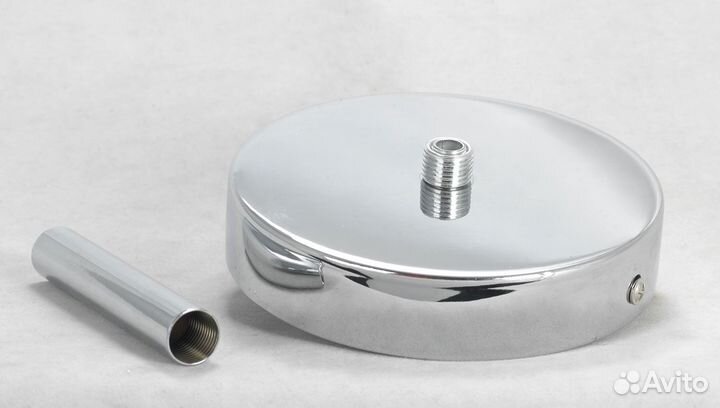 Люстра металл и стекло в спальню модерн