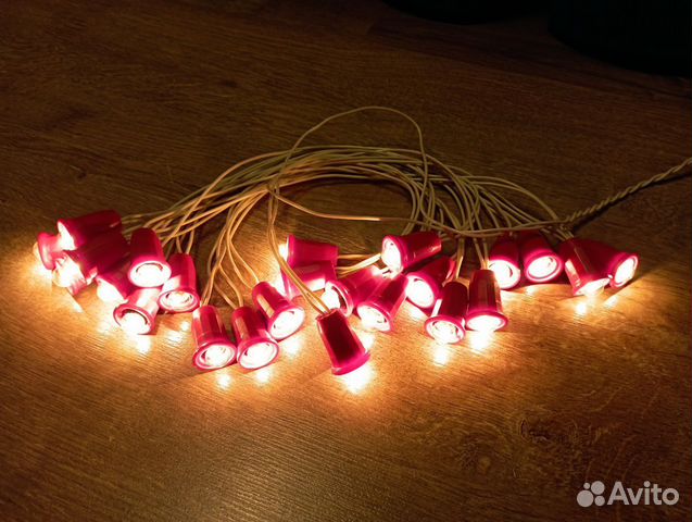 Советская электрогирлянда ег, 1970е годы