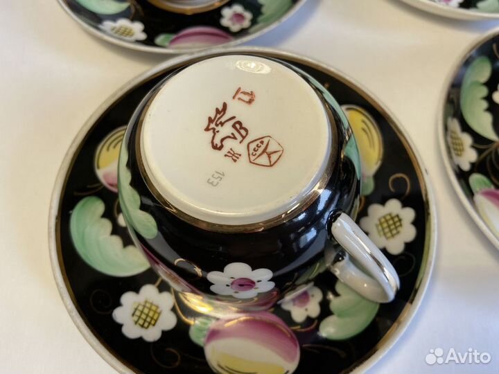 Сервиз чайный Слива Вербилки