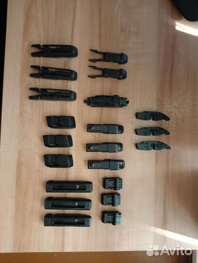 Переходники щёток стеклоочистителя авто (дворники)