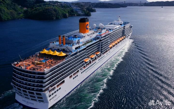 Турпоездка в круизы морские 5 звезд 