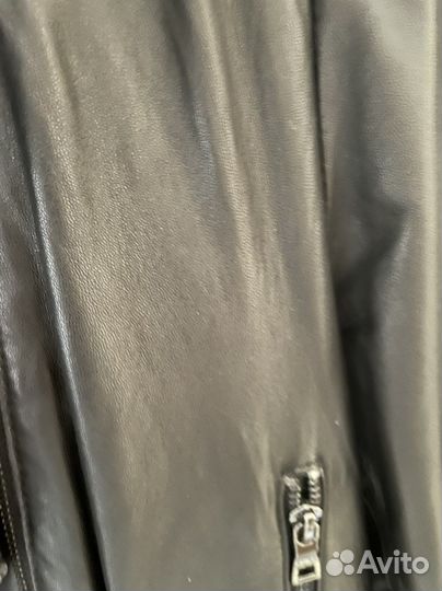 Куртка кожаная женская 48 размер